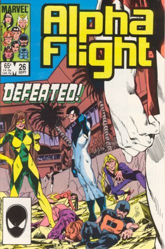 Alpha Flight, Vol. 1 If At First You Don't Succeed... |  Issue#26A | Year:1985 | Series: Alpha Flight |