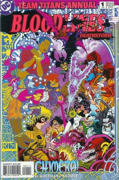 Team Titans Annual Bloodlines - In The Mind of Chimera |  Issue#1 | Year:1993 | Series: Teen Titans |