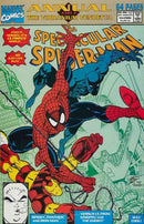 The Spectacular Spider-Man Annual The Vibranium Vendetta - Part 2: The Ghost And The Machine; Outlaw Justice, Part 2; One Track Mind!; With Babysitting Comes Great Responsibility!! |  Issue