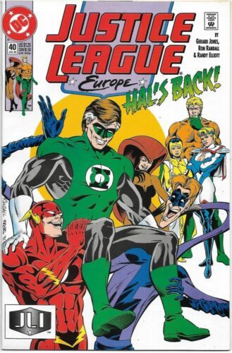 Justice League Europe / International The Coming Of... Chthon! |  Issue#40A | Year:1992 | Series: JLA | Pub: DC Comics