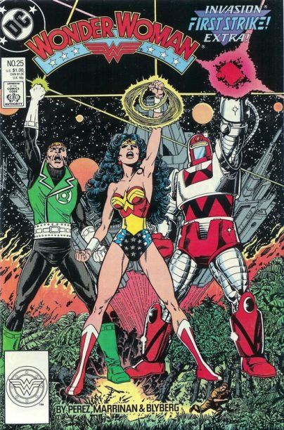 Wonder Woman, Vol. 2 Invasion - The Burning School |  Issue#25A | Year:1988 | Series: Wonder Woman | Pub: DC Comics