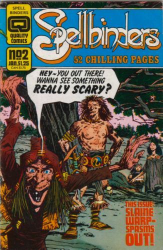 Spellbinders, Vol. 1 The Gothic Empire / Warrior's Dawn; The Beltain Giant / Land of the Young in Slaine's Time / Kalak the Evil |  Issue#2 | Year:1987 | Series:  | Pub: Quality Comics