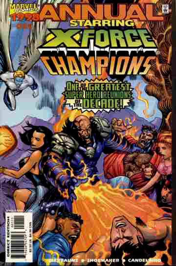 X-Force Annual Demon From Within |  Issue#1998 | Year:1998 | Series: X-Force | Pub: Marvel Comics