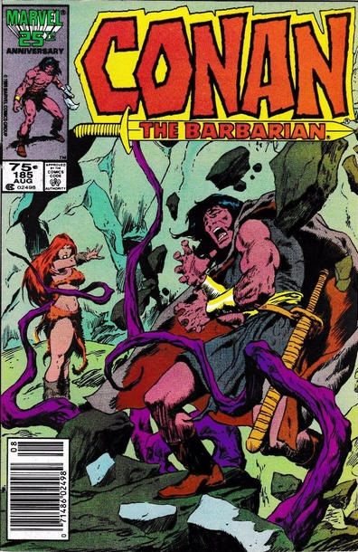 Conan the Barbarian, Vol. 1 Monument |  Issue#185B | Year:1986 | Series: Conan | Pub: Marvel Comics
