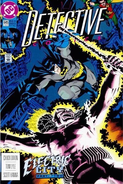 Detective Comics, Vol. 1 Electric City, Grounded!: Part 2 |  Issue#645A | Year:1992 | Series: Detective Comics |