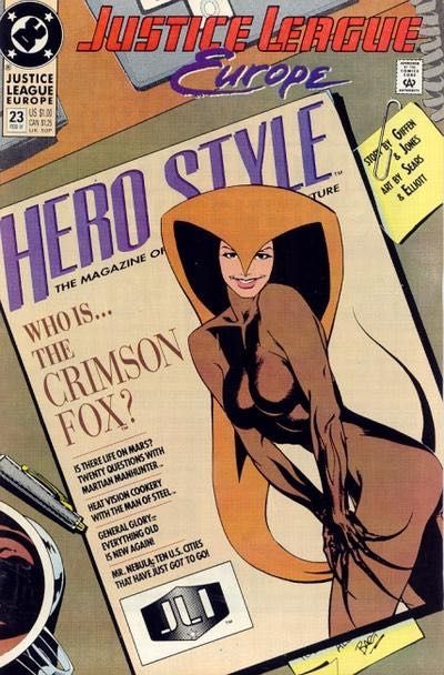Justice League Europe / International Foxy Ladies |  Issue#23A | Year:1991 | Series: JLA | Pub: DC Comics