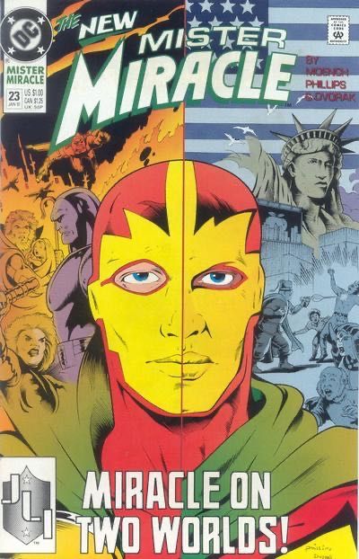 Mister Miracle, Vol. 2 A Tale of Two Miracles |  Issue#23A | Year:1991 | Series: Mister Miracle | Pub: DC Comics