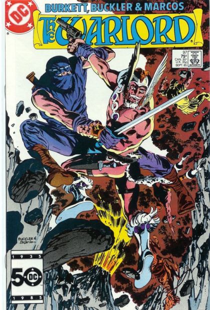 Warlord, Vol. 1 Crisis On Infinite Earths - Disaster! |  Issue#97 | Year:1985 | Series: Warlord | Pub: DC Comics