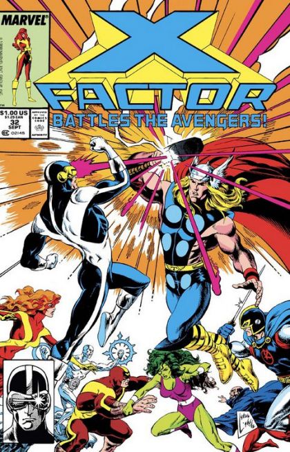 X-Factor The Carbon Copy Avengers |  Issue#32A | Year:1988 | Series: X-Factor | Pub: Marvel Comics