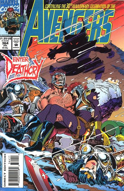 The Avengers Call Her-- Deathcry! |  Issue#364A | Year:1993 | Series: Avengers | Pub: Marvel Comics
