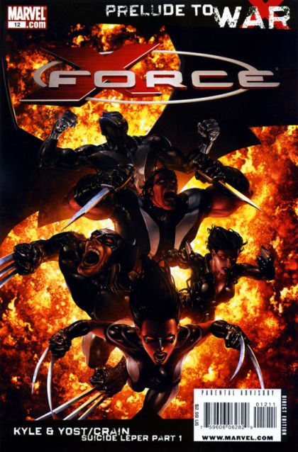 X-Force, Vol. 3 Suicide Leper |  Issue#12 | Year:2009 | Series: X-Force | Pub: Marvel Comics