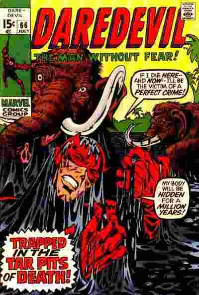 Daredevil ... And One Cried Murder! |  Issue#66A | Year:1970 | Series: Daredevil | Pub: Marvel Comics