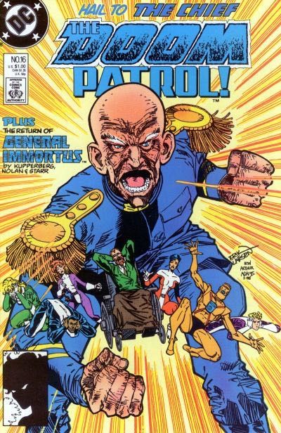Doom Patrol, Vol. 2 Reunion |  Issue#16A | Year:1988 | Series: Doom Patrol |