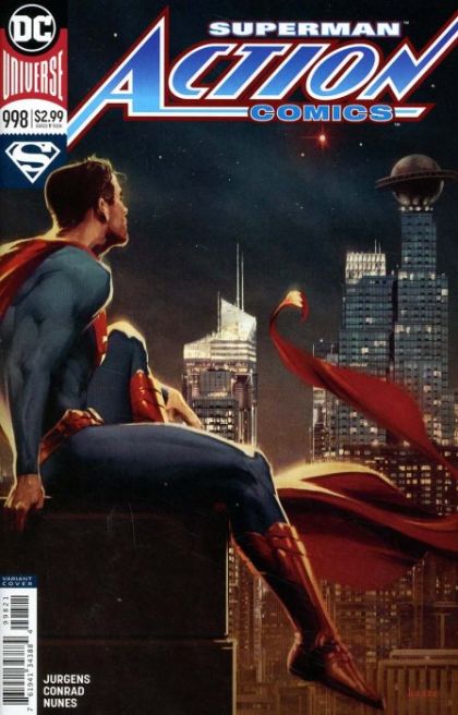 Action Comics, Vol. 3  |  Issue#998B | Year:2018 | Series: Superman | Pub: DC Comics | Kaare Andrews Variant