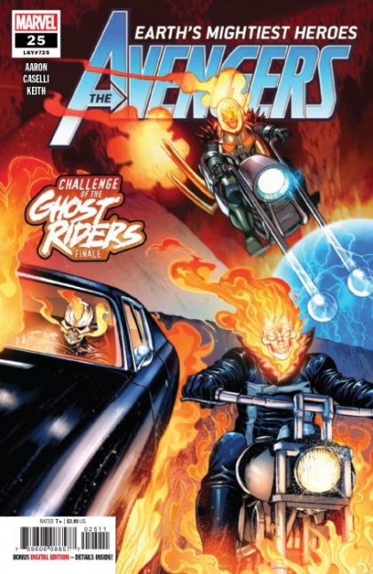 Avengers, Vol. 8 Challenge of the Ghost Riders, Spirit of Avengeance |  Issue#25A | Year:2019 | Series: Avengers | Pub: Marvel Comics