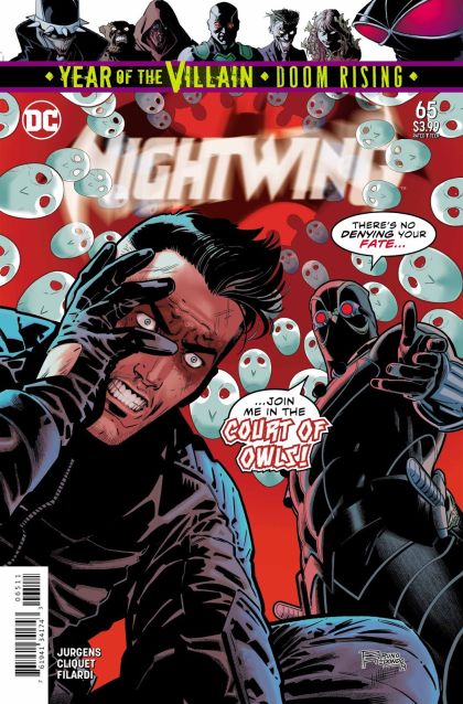 Nightwing, Vol. 4 Year of the Villain: Doom Rising - Sins Of The Grandfather |  Issue#65A | Year:2019 | Series: Nightwing | Pub: DC Comics | Regular Bruno Redondo Cover