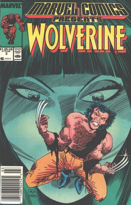 Marvel Comics Presents, Vol. 1 Save the Tiger, Wolverine / Man-Thing / Master of Kung Fu / The Thing |  Issue#3B | Year:1988 | Series:  | Pub: Marvel Comics