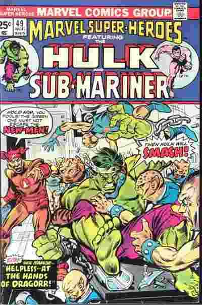 Marvel Super-Heroes, Vol. 1 To the Beckoning Stars |  Issue#49 | Year:1975 | Series:  | Pub: Marvel Comics