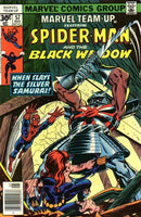 Marvel Team-Up, Vol. 1 Spider-Man and The Black Widow: When Slays the Silver Samurai! |  Issue