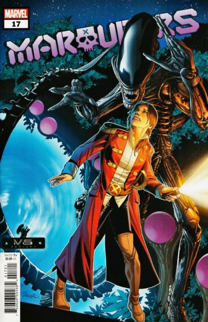 Marauders, Vol. 1  |  Issue#17B | Year:2021 | Series:  | Pub: Marvel Comics | Variant Salvador Larroca Mavel vs Alien Cover