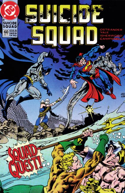Suicide Squad, Vol. 1 Legerdemain, Dangerous Games |  Issue#60 | Year:1991 | Series: Suicide Squad | Pub: DC Comics