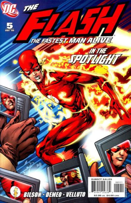 The Flash: The Fastest Man Alive, Vol. 1 Lightning in a Bottle, Part 5: Missing In Action |  Issue#5A | Year:2006 | Series: Flash | Pub: DC Comics | Ken Lashley Regular