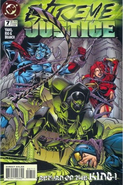 Extreme Justice The Once and Future Monarch |  Issue#7 | Year:1995 | Series: JLA | Pub: DC Comics