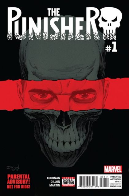 The Punisher, Vol. 11  |  Issue#1A | Year:2016 | Series: Punisher | Pub: Marvel Comics | Declan Shalvey Regular Cover