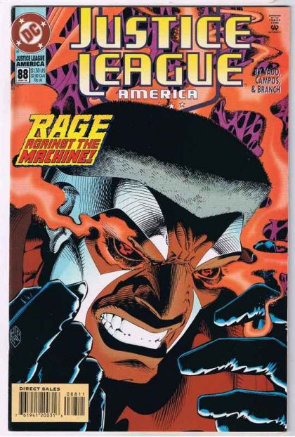 Justice League / International / America Rage Against The Machine |  Issue#88A | Year:1994 | Series: Justice League | Pub: DC Comics