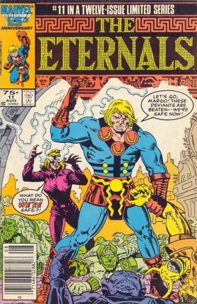 Eternals, Vol. 2 Shadowplay! |  Issue#11B | Year:1986 | Series: Eternals |  Newsstand Edition