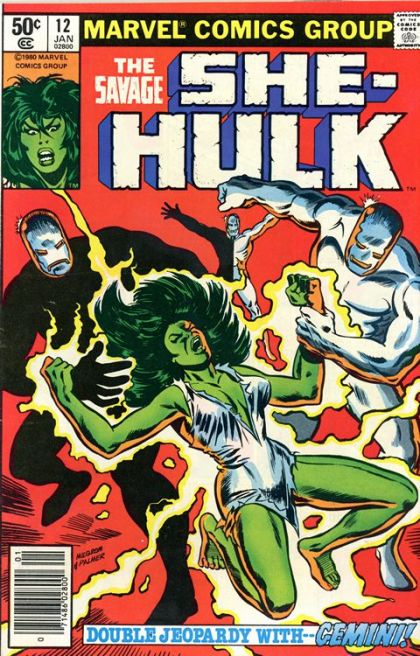 The Savage She-Hulk Reason And Rage! |  Issue#12B | Year:1980 | Series: She-Hulk | Pub: Marvel Comics