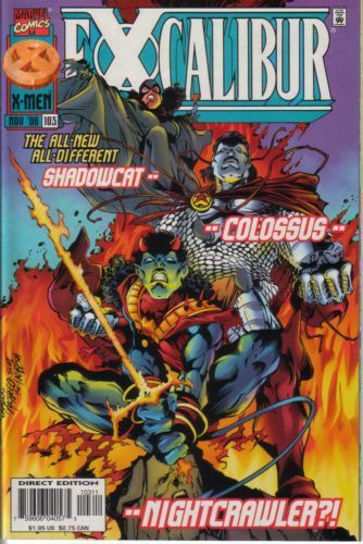 Excalibur, Vol. 1 Bend Sinister: Reprise |  Issue#103A | Year:1996 | Series: Excalibur | Pub: Marvel Comics