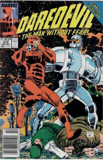 Daredevil, Vol. 1 Acts of Vengeance - False Man |  Issue#275B | Year:1989 | Series: Daredevil | Pub: Marvel Comics |