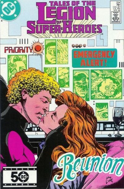 Tales of the Legion of Super-Heroes Reunion |  Issue#334A | Year:1986 | Series: Legion of Super-Heroes | Pub: DC Comics |