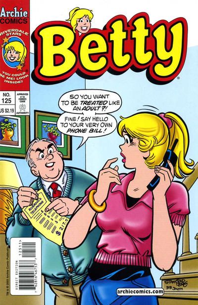 Betty  |  Issue#125A | Year:2003 | Series:  | Pub: Archie Comic Publications