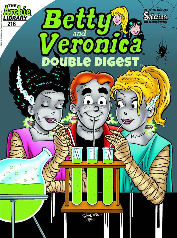 Betty & Veronica Double Digest  |  Issue#216A | Year:2013 | Series: Single Digest | Pub: Archie Comic Publications