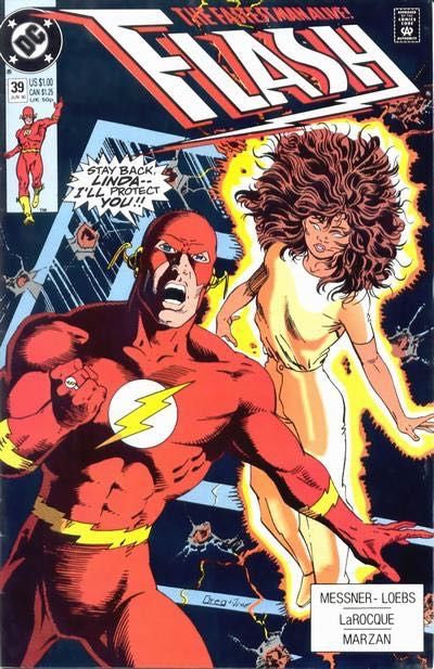 Flash, Vol. 2 The End of Everything |  Issue#39A | Year:1990 | Series: Flash | Pub: DC Comics