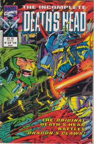The Incomplete Death's Head Contractual Obligations |  Issue#3 | Year:1993 | Series:  | Pub: Marvel Comics |