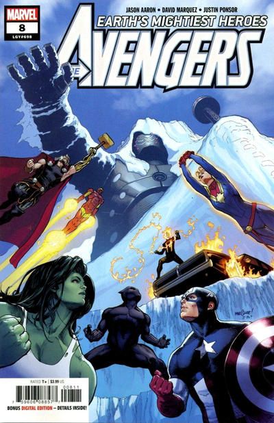 Avengers, Vol. 8 Inside Avengers Mountain |  Issue#8A | Year:2018 | Series: Avengers | Pub: Marvel Comics