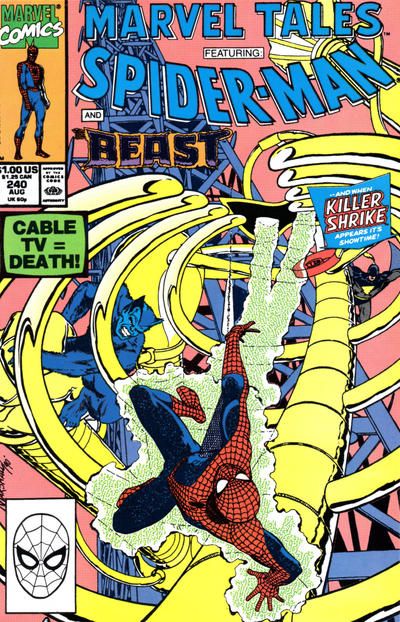 Marvel Tales, Vol. 2 Death on the Air |  Issue#240A | Year:1990 | Series: Spider-Man | Pub: Marvel Comics
