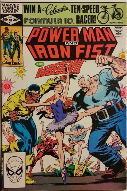 Power Man And Iron Fist, Vol. 1 What's Black and White and Red All Over? |  Issue#77A | Year:1981 | Series: Power Man and Iron Fist | Pub: Marvel Comics