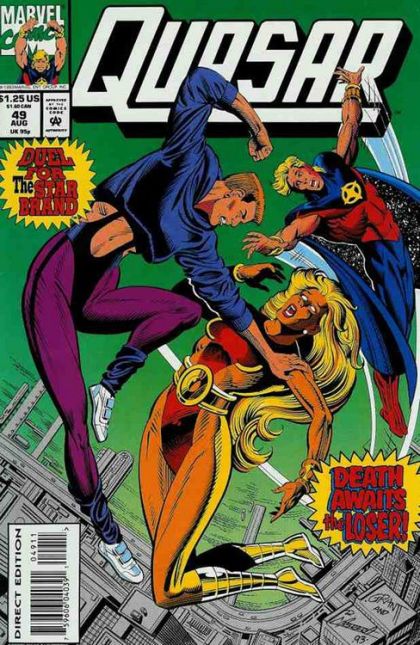 Quasar Women on the Verge |  Issue#49 | Year:1993 | Series: Quasar | Pub: Marvel Comics |