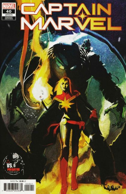 Captain Marvel, Vol. 11 Trials, Part Three |  Issue#40B | Year:2022 | Series:  | Pub: Marvel Comics | Cary Nord Predator Variant