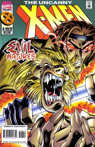 Uncanny X-Men, Vol. 1 The Nature of Evil |  Issue#326A | Year:1995 | Series: X-Men | Pub: Marvel Comics
