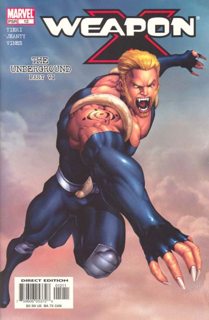 Weapon X, Vol. 2 The Underground, Part VI |  Issue#12A | Year:2003 | Series: Weapon X | Pub: Marvel Comics |
