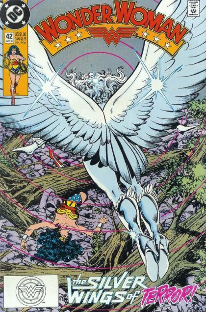 Wonder Woman, Vol. 2 The Silver Wings Of Terror |  Issue#42A | Year:1990 | Series: Wonder Woman |