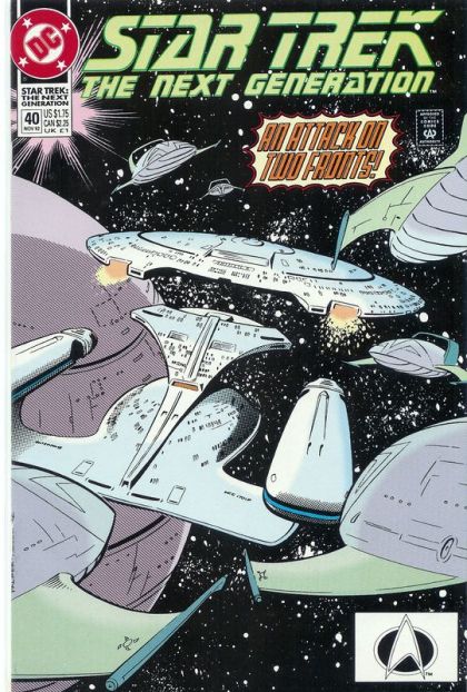 Star Trek: The Next Generation, Vol. 2 Bone Of Contention |  Issue#40A | Year:1992 | Series: Star Trek |
