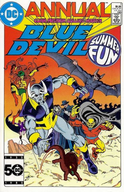 Blue Devil Annual The Day All Hell Broke Loose |  Issue#1A | Year:1985 | Series:  | Pub: DC Comics