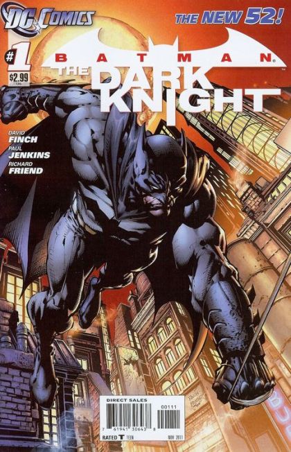 Batman: The Dark Knight, Vol. 2 Knight Terrors |  Issue#1A | Year:2011 | Series: Batman | Pub: DC Comics | David Finch Regular