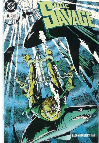 Doc Savage, Vol. 2 The Sea Baron, Part 2: Undersea Showdown |  Issue#16 | Year:1990 | Series: Doc Savage | Pub: DC Comics |